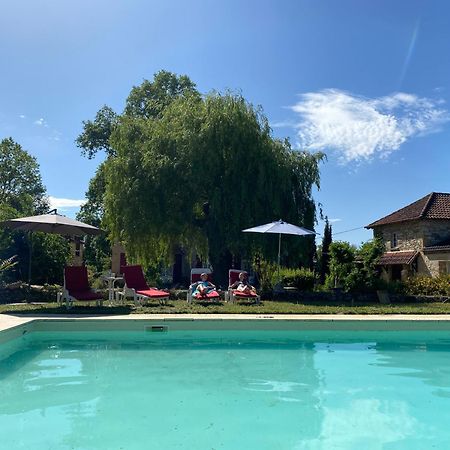 Sfeervol Vakantiehuis Op Landgoed Aan De Dordogne Villa Prudhomat Buitenkant foto