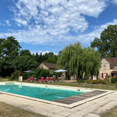 Sfeervol Vakantiehuis Op Landgoed Aan De Dordogne Villa Prudhomat Buitenkant foto